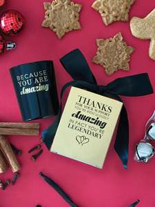 Christmas Fragrances: Amazing Votive Candle Spiced Gingerbread - 75gm Limited Edition