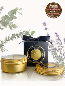 Candles: Breathe Easy Coconut Wax Pulse Point Travel Candle