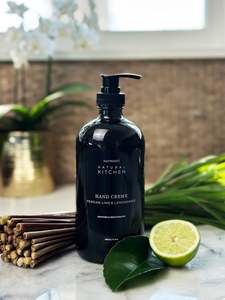 Natural Hand Creme Intense Hydration - Persian Lime & Lemongrass - Natural Kitchen - 500ML
