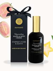 Starfruit Lychee & Guava Hand & Body Creme - Surmanti