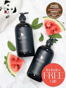 Fur Baby Shampoo Conditioner: Fur Baby Duo Shampoo & Conditioner - Watermelon & Crushed Mint