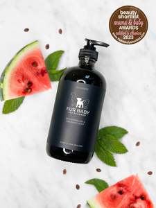 Fur Baby Shampoo Conditioner: Fur Baby Shampoo - Watermelon & Crushed Mint