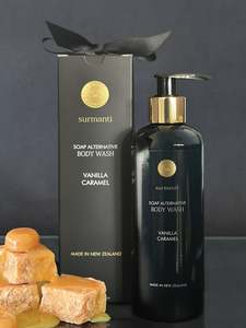 Vanilla Caramel: Vanilla Caramel Body Wash - Soap Alternative 300mL