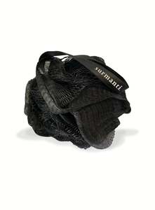 Stocking Stuffers: Bath / Shower Puff - Black