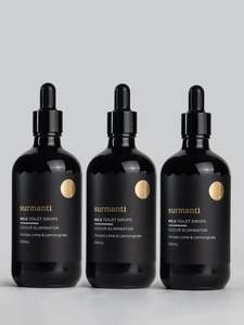 Bundles: Natural No.2 Toilet Drops 3 x 100mL Bundle - Persian Lime & Lemongrass
