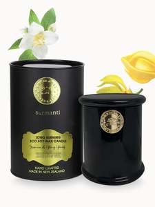 Jasmine & Ylang Ylang Soy Long Burning Candle 250g