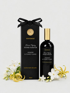Jasmine & Ylang Ylang Natural Linen & Room Spray - Softly Seductive (200 mL Glass Bottle)