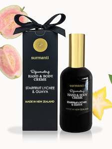 Starfruit Lychee & Guava Hand & Body Creme 120ml