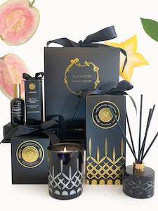 Starfruit Lychee Guava: Opulence Crystal Gift Box - Starfruit Lychee & Guava