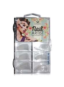 Tips Forms: 100ct box of tips (x10 each size) - Clear