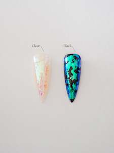 Glitters: Sixteen Iridescent Flakes - Flutter