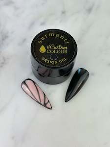 Gel Paint: Custom Colour Design Gel - Black