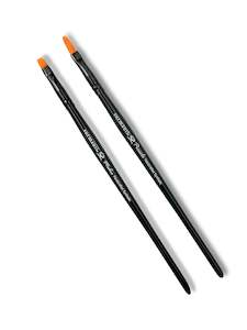 Hand Crafted Synthetic Brush - Duo Set (Medio & Piccalo)