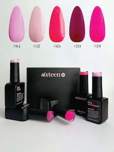 Sixteen Gel Collections: Sixteen Pinky Collection