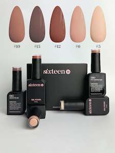 Sixteen Gel Collections: Sixteen Browns Collection