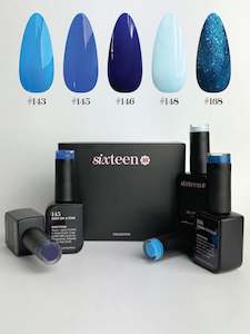 Sixteen Gel Collections: Sixteen Better Blue Collection