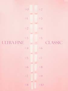 Tips Forms: Ultra-Fine Natural Tip Refill 50ct