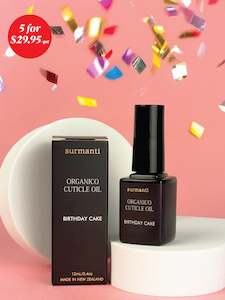 Cuticle Treatments: Birthday Cake Organico Cuticle Oil