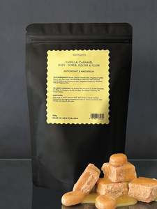 Set of 10 Vanilla Caramel Body - Scrub, Polish & Glow - 200g