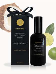 Lime Coconut: Lime & Coconut Hand & Body Creme 120ml