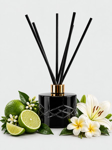 Crystal Reed Diffusers Refills: Lily Orange & Green Fig Crystal Series Reed Diffuser - Large 200ml