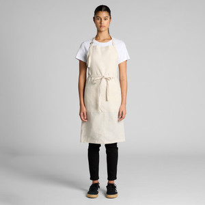 Products: Linen Apron 1086 - Surreal Screenprint