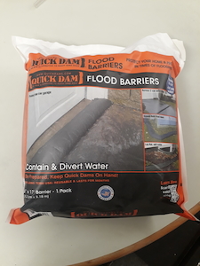 Products: Quick Dam Flood Barrier 15.2cm x 5.18m Flood Survive-it