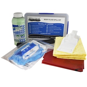 Products: SpillTech® Body Fluid Spill Kit - 50L Spill Response Survive-it