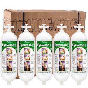 Products: Tobin 5 x 1L Eyewash Bottles Survive-it Wellington NZ