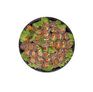 Sushi platter 5 Brown Rice Uramaki