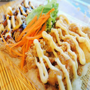 Rice Trays: Chicken Combo Rice Tray (L)