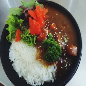 Japanese Curry: Vegetarian Japanese Curry (V)
