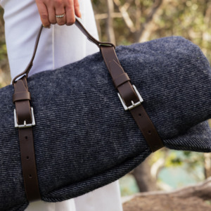 Cushions: Leather Rug Strap