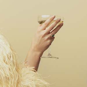 Ring: 18k Gold Tourmaline Cocktail Ring