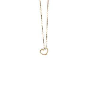 Charms & Pendants: 18k Mini Heart Pendant