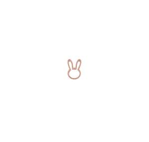 Charms & Pendants: 18k Mini Bunny Pendant