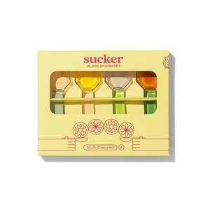Glass Spoons And Stirrers: Glass Spoon Set