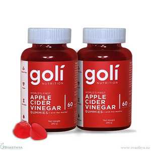 Products: Goli Apple Cider Vinegar Gummies 2 Bottles - SVASTHYA NZ