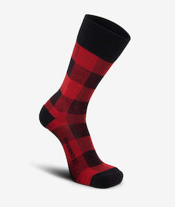 Colombo Check Merino Socks