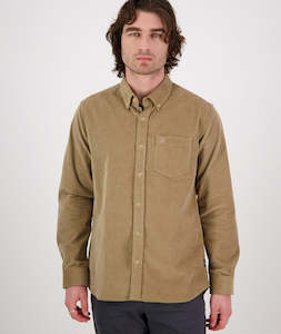 Outlet Mens Shirts: Men's Ranfurly Corduroy Long Sleeve Shirt