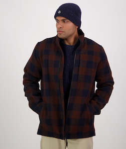Outlet Mens Jackets Vests: Men's Hudson Wool Jacket