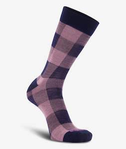 Accessories Socks: Colombo Check Merino Socks