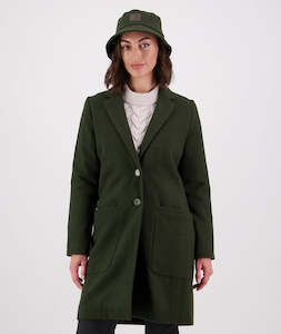 Womens Clothing: Women's Monarch Wool Coat