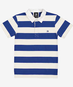 Kids' Austin Short Sleeve Rugby Top