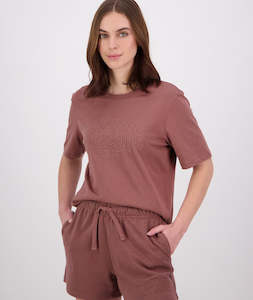 Women's Scholar Embroided T-Shirt