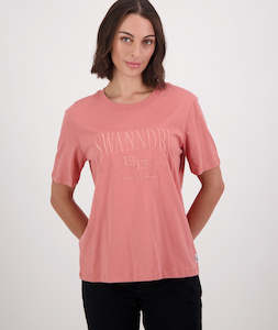 Womens T Shirts: Women's Academy Embroided T-Shirt
