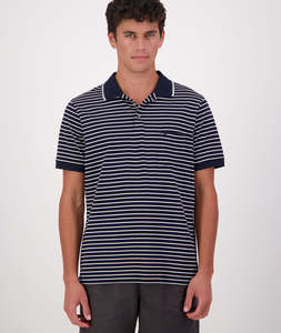 Men's Carlisle Striped Polo