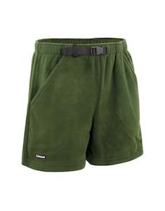 Pants: OLIVE MICRO DRIBACK SHORTS