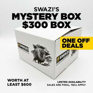 Products: SWAZI MEN'S MYSTERY BOX - $300 RRP $600