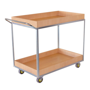 Material Handling Equipment: Table Shelf Trolley 250kg capacity 1000mm L x 600mm – TT112